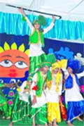 Students of Saint Soldier School, Panchkula, perform at the schools annual function.