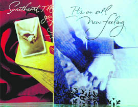Express your feelings with singing cards