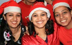 Christmas was celebrated by the children and staff at the Radiant Kids Playway school in Bathinda 