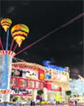 Artists view of a shopping mall coming up at Baddi. 