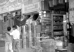 Encroachment at the Baltana market in Zirakpur