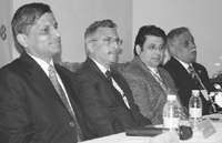 UBS alumni during the silver jubilee reunion-2008 at Panjab University in Chandigarh on Wednesday.