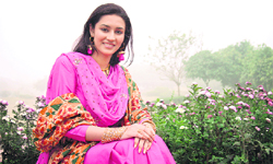 Mohitinder Bawa, the winner of Miss Panjaban 2008, in Ludhiana