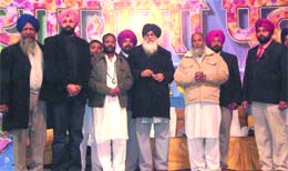 CM Parkash Singh Badal at the Yogima Parvin Amritsar on Wednesday. 