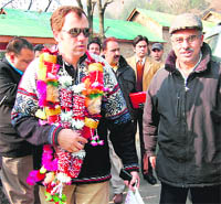 NC Chief Minister-designate Omar Abdullah leaves Srinagar for Delhi on Thursday for consultations with the Congress.