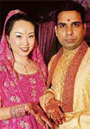 Dominique and Neeraj Gupta
