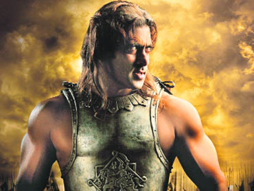 Salman Khan plays a warlord in an indeterminate region in Veer