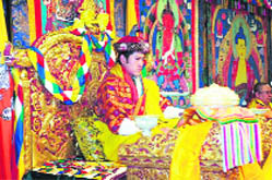 The Emperor of Bhutan wears the raven crown 