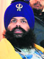 Baba Balbir Singh, chief of the Shiromani Panth Akali Budha Dal