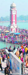 Pilgrims at Har-ki-Pauri