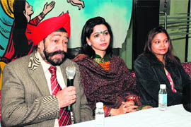 A seminar on cervix cancer in progress at Iqbal Nursing Home and Hospital in Ludhiana on Thursday.