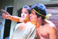 A still from Mere Khwabon Mein Jo Aaye 
