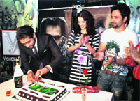 Adhyayan Suman, Kangna Ranaut and Emraan Hashmi