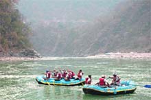 A file photo of rafting in Shivpuri, Rishikesh.