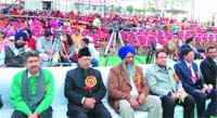 Scant gathering at the 2nd Punjabi Film Festival in Amritsar.