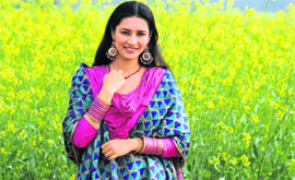 Miss World Panjaban Mohitinder Bawa in Ludhiana.