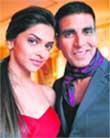 Deepika Padukone and Akshay Kumar