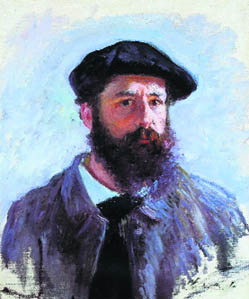 Self-Portrait with a Beret by Monet