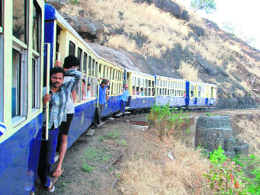 The 102-year-old toy train makes the journey from Matheran to Neral a fascinating one