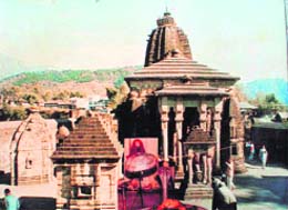 Baijnaths ancient Shiva Temple.