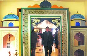 Daawat and dcor: A traditional Avadhi ambience has been recreated for the food fest