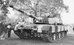 Ready for induction: The Arjun Battle Tank