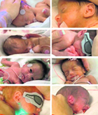A combination picture shows (clockwise from top left) Josiah, Makai, Jeremiah, Nariyah, Jonah, Noah, Maliyah and Isaiah, the octuplets born on January 26, 2009, in Bellflower, California, in this undated handout photo released by NBC News.