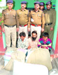 The accused in police custody in Haridwar 