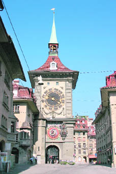 Bernes oldest structure is a Clock Tower (Zytglogge) with an enormous astronomical clock. It is supposed to have helped Albert Einstein work on his Theory of Relativity, developed while working as a patent clerk in the city 