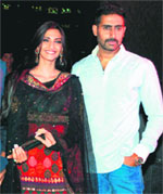 Sonam Kapoor and Abhishek Bachchan 
