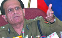 Delhi police commissioner Y.S. Dadwal.