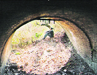 A file photo of one of the tunnels built for the rail line to Mussoorie.