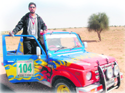 Behind the wheel: Jagmeet Gill