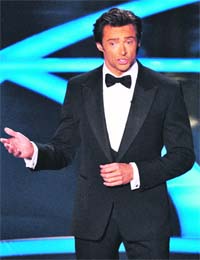 Hugh Jackman at the Oscars nite