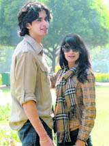 Govind Chaudhury with Candy Brar