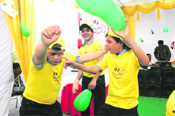 Specail kids celebrate Happy Day in Dehradun