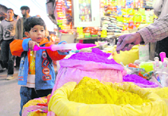 Holi fever catching up in Shimla.