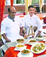 Chef Sayed Iqbal and Lalit Parsad present Hyderabadi fare