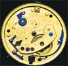 This picture provided by the National Museum of American History shows a secret inscription inside a watch owned by Abraham Lincoln