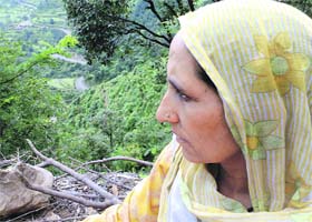 Gulzar Begum hopes her son, who went missing about six years ago, will return one day