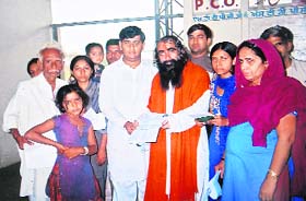 Hindu families from Sindh province of Pakistan in Amritsar