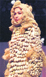 Designer Samant Chauhan cut down on frills but went in for funk