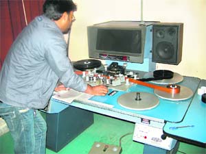 The Editing Unit at the FTII has state-of-the-art equipment