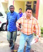 A Namibian involved in a fake credit card racket being taken to court in Jammu on Monday