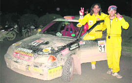 Dhirendra Kumar with his navigator