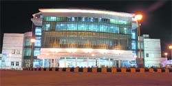 A view of General Zorawar Singh Auditorium at Jammu University