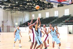 Cagers compete among themselves at Hexagonal Cup Tournament underway at IMA, Dehradun