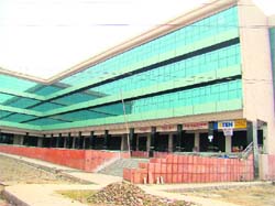 A commercial complex coming up in the Baddi-Barotiwala-Nalagarh industrial area.