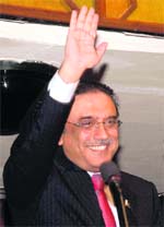 President Asif Zardari