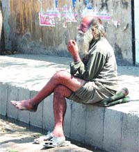 A mentally challenged in Amritsar